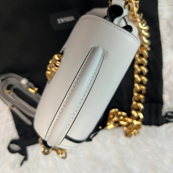 VERSACE LA MEDUSA SMALL HANDBAG WHITE - Picture 4 of 13
